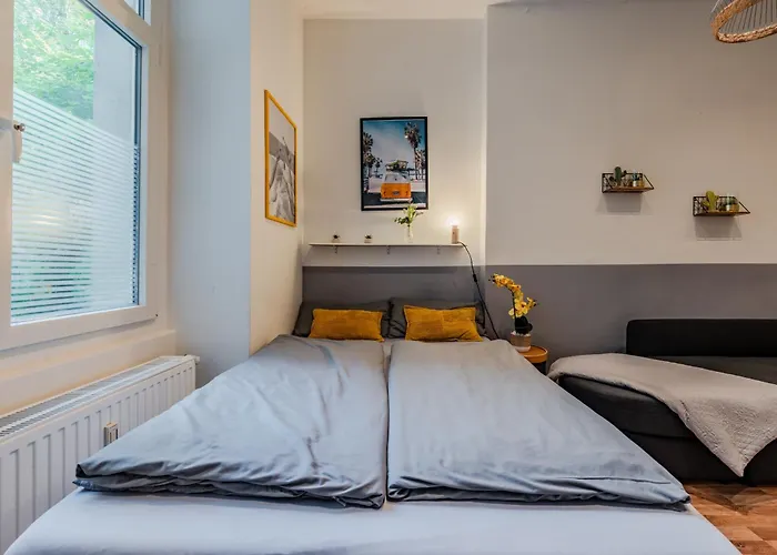 Retro-Apartment Mit Terrasse * ベルリン