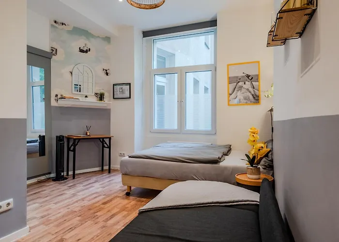 Retro-Apartment Mit Terrasse Berlín